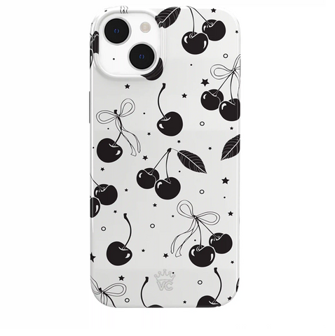 Cherry Noir iPhone Case