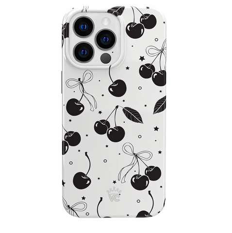 Cherry Noir iPhone Case