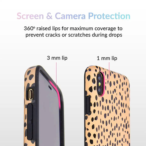 Spotted Nude Cheetah iPhone Case