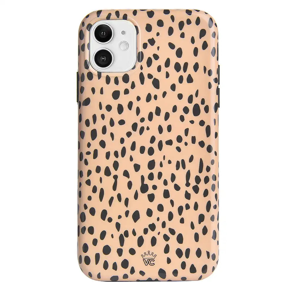 Spotted Nude Cheetah iPhone Case