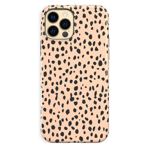Spotted Nude Cheetah iPhone Case