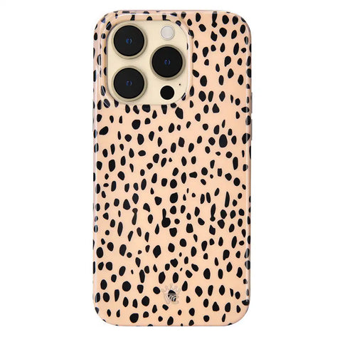 Spotted Nude Cheetah iPhone Case