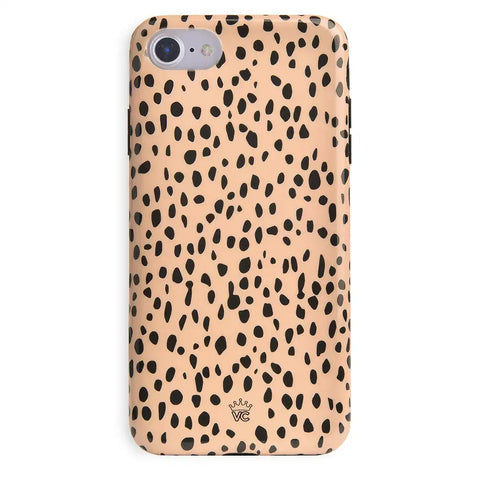 Spotted Nude Cheetah iPhone Case