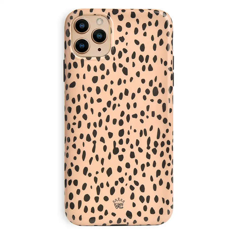 Spotted Nude Cheetah iPhone Case