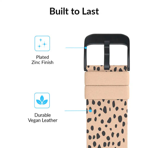 Spotted Cheetah Apple Watch Band