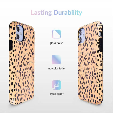 Spotted Nude Cheetah iPhone Case