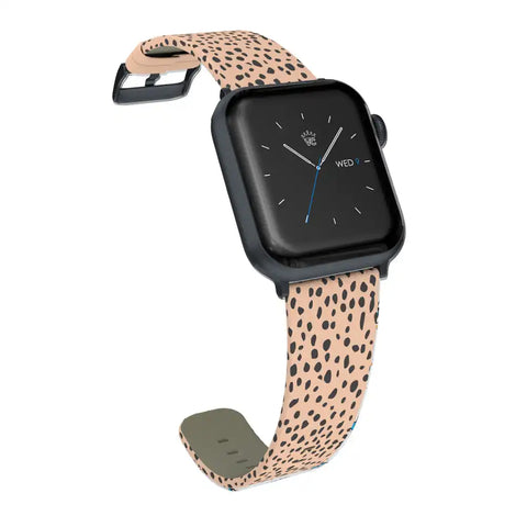 Spotted Cheetah Apple Watch Band