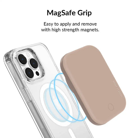 Toasted Almond Portable MagSafe Charger Power Pack