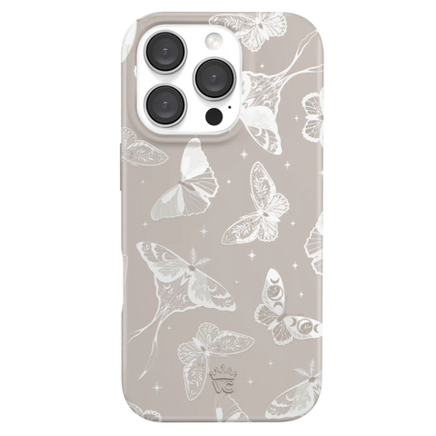 Moonlight Moths iPhone Case