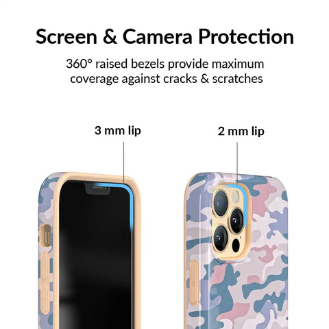 Nude Camo iPhone Case