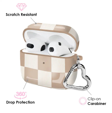Nude Vibe Checker AirPod Case