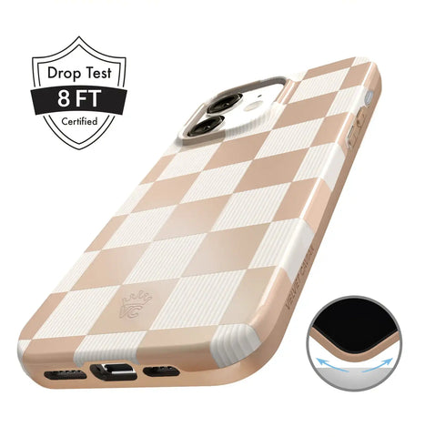 Nude Vibe Checker iPhone Case