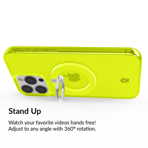 Neon Yellow MagSafe Grip Ring
