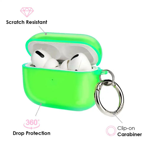 Neon Green AirPods Case