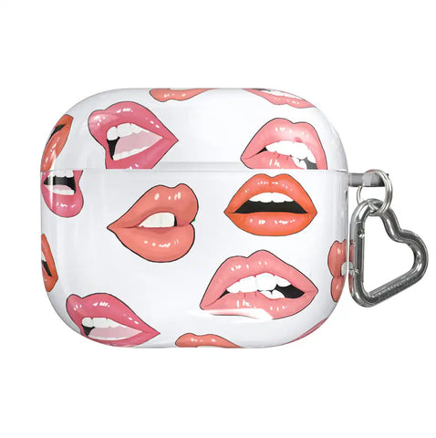 Nude Lips Airpods Case
