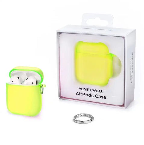 Neon Yellow AirPods Case