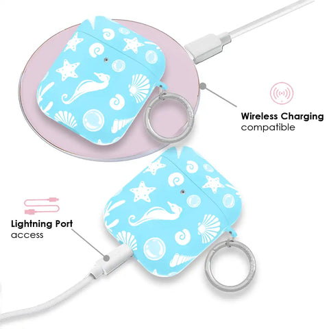 Aquamarine Holo AirPod Case