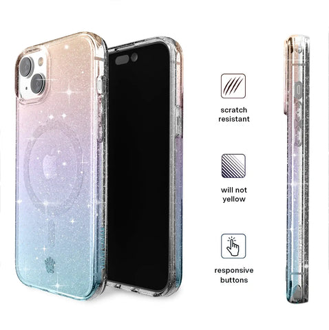 Ombre Stardust Glitter iPhone Case