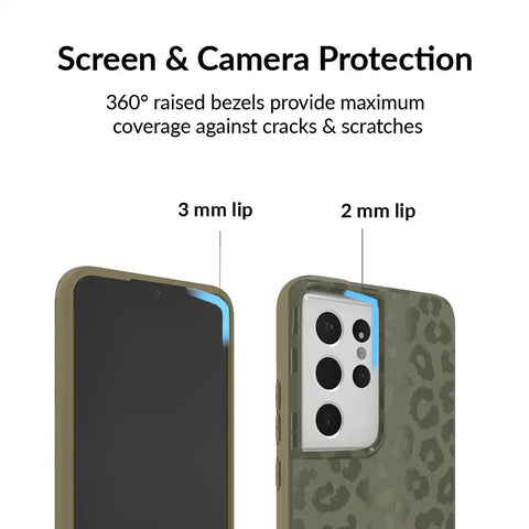 Olive Leopard Samsung Case