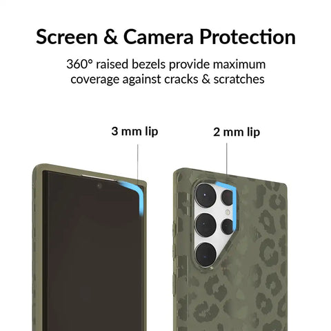 Olive Leopard Samsung Case