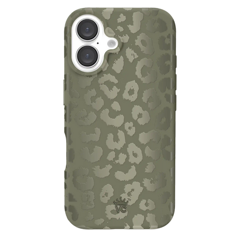 Olive Leopard iPhone Case