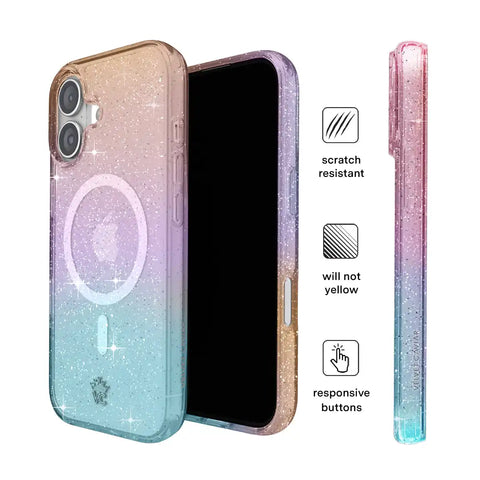 Ombre Stardust Glitter iPhone Case