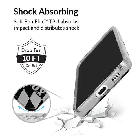 Playboy Checkmate Clear Samsung Case