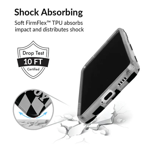 Playboy Checkmate Clear Samsung Case