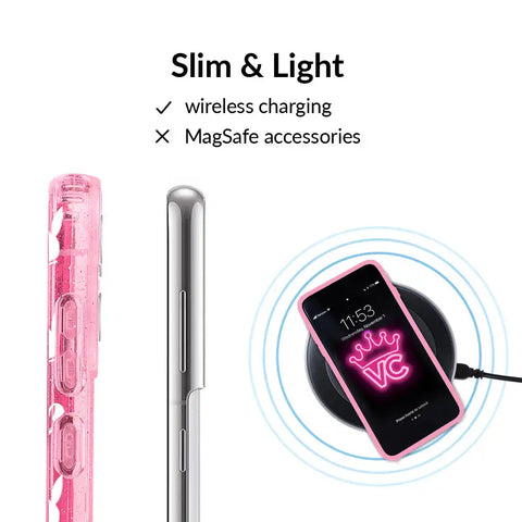 Playboy Pink Bunny Glitter Samsung Case