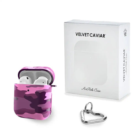 Magenta Camo AirPod Case