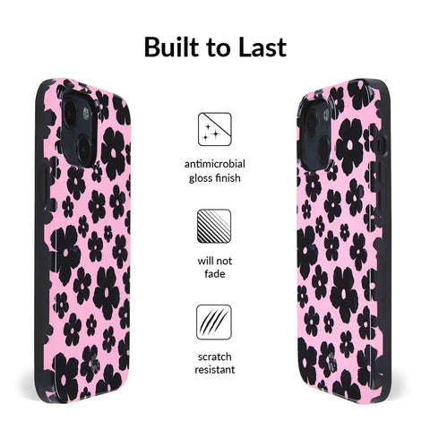 Pink Le Fleur iPhone Case