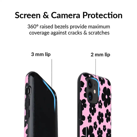 Pink Le Fleur iPhone Case