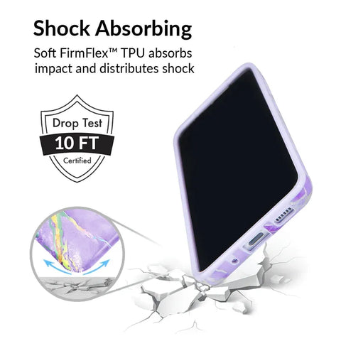 Purple Holo Moonstone Samsung Case