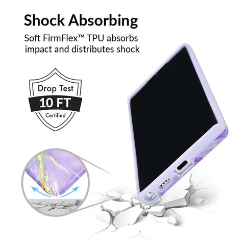 Purple Holo Moonstone Samsung Case