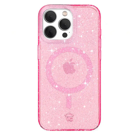 Pink Stardust Glitter iPhone Case