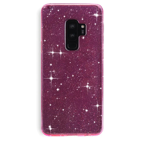 Pink Stardust Glitter Samsung Case
