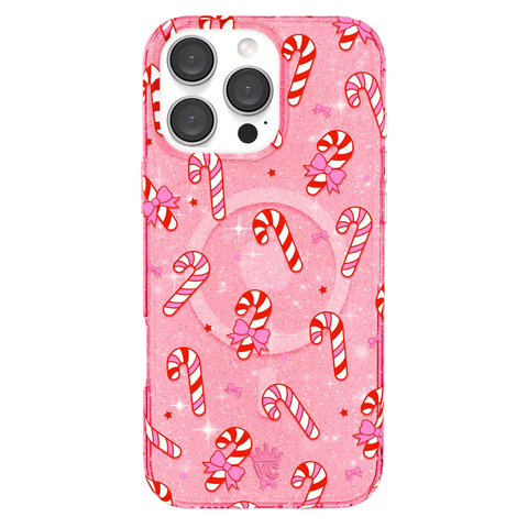 Pink Peppermint Princess iPhone Case