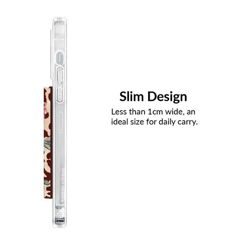 Rosy Leopard MagSafe Wallet