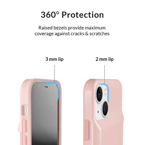 Light Pink iPhone Wallet Case