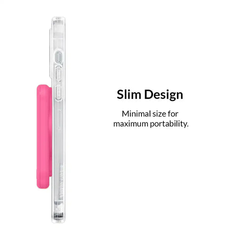Candy Pink Portable MagSafe Charger Power Pack