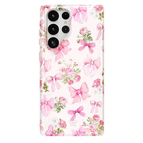 Posie Pink Bow Samsung Case
