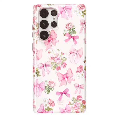 Posie Pink Bow Samsung Case