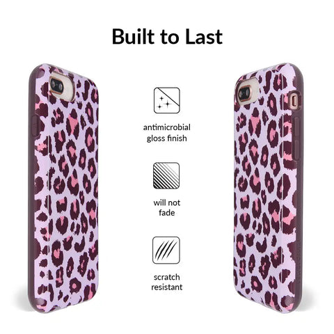 Purrfect Pink Leopard iPhone Case