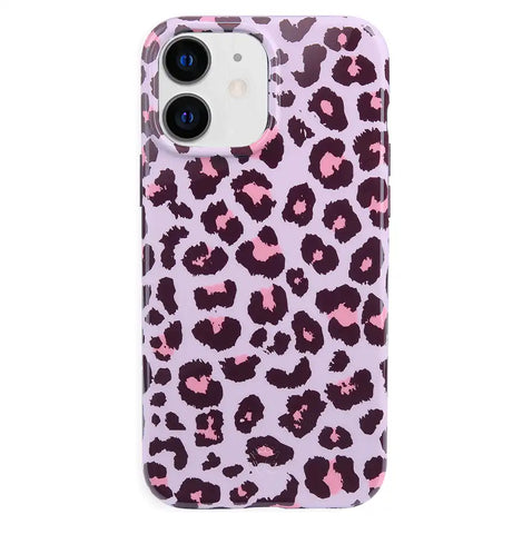 Purrfect Pink Leopard iPhone Case