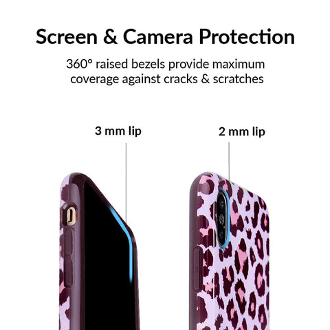 Purrfect Pink Leopard iPhone Case