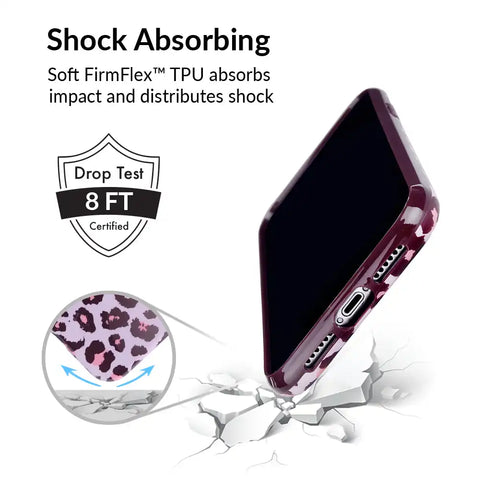 Purrfect Pink Leopard iPhone Case