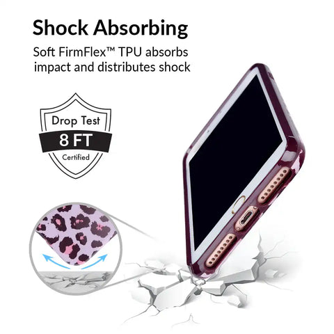 Purrfect Pink Leopard iPhone Case