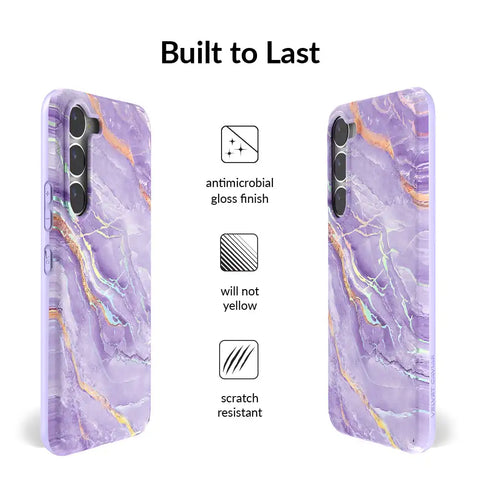 Purple Holo Moonstone Samsung Case