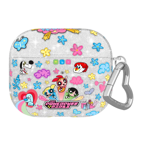 The Powerpuff Girls Girl Power Glitter AirPod Case