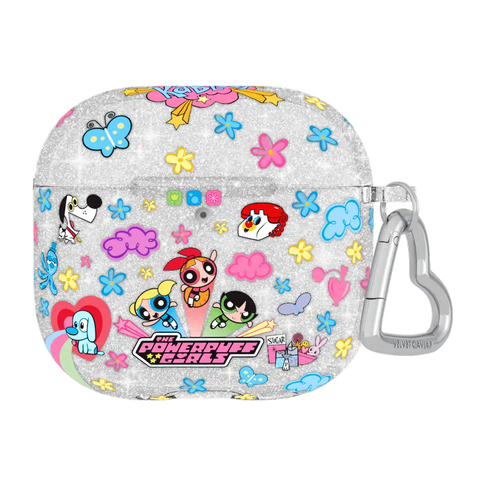 The Powerpuff Girls Girl Power Glitter AirPod Case